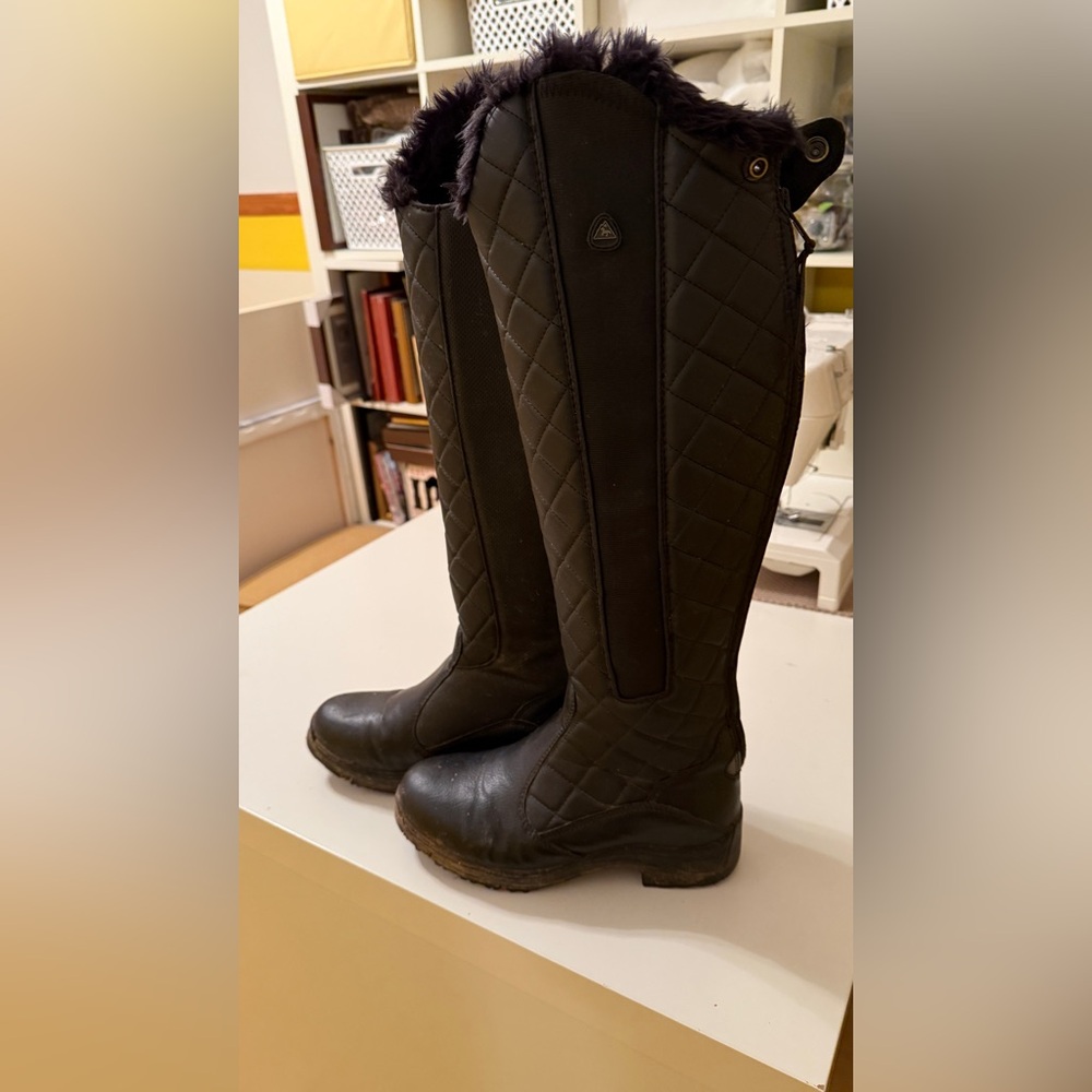 Mountain Horse Winter Tall Riding Boots Size 8